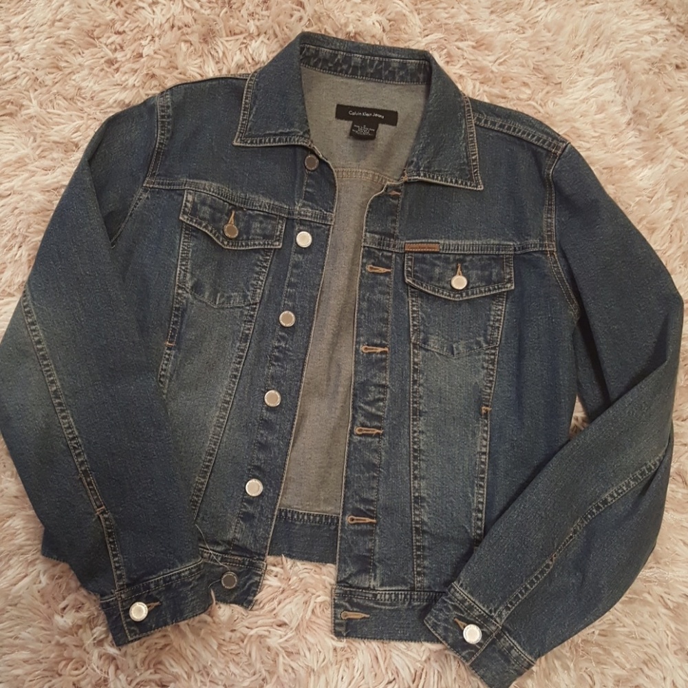 2000s Calvin Klein Jean Jacket sz M